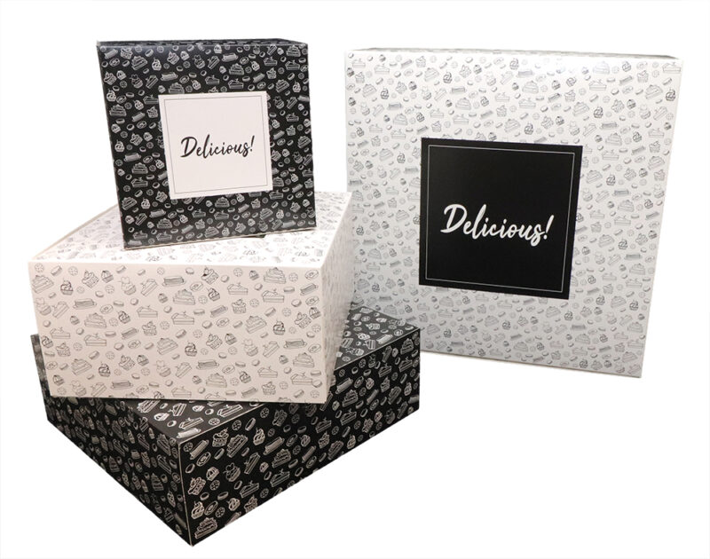 BOITE A CHOUX STANDARD 27 X 10 CM 100P FOST + COMPRIS