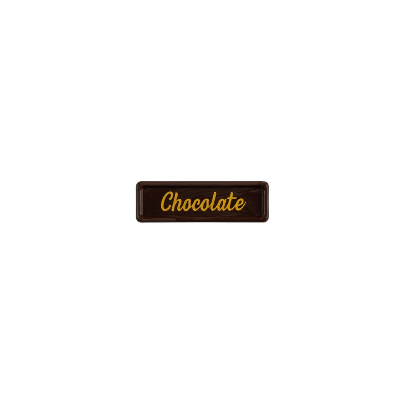 2002440 CHOCOLADE BORD 3,8X1,2 CM 300 STUKS ***S/CDE***