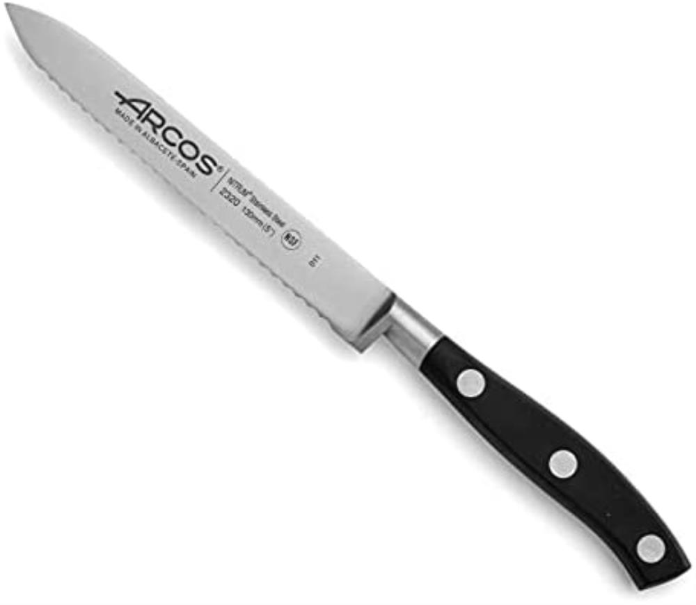 ARCOS CLASSIC PRO COUTEAU TOMATES 13CM MITRE INOX