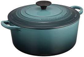 LE CREUSET ROUND COCOTTE 24CM OCEAN 4.2L 4P TRADITION