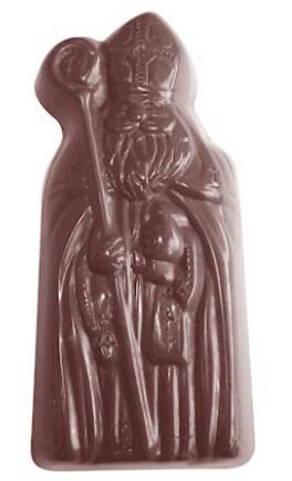 SAINT NICOLAS CHOCOLATE MOLD CW1492 2X7 -- 20GR *275X135MM