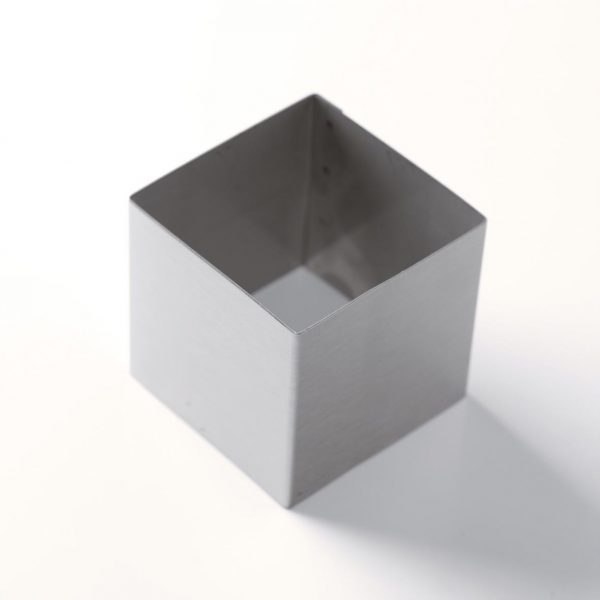 009910 PCB STAINLESS STEEL MOLD CUBE 10X10 CM H. 10 CM 1PCE***S/CD***