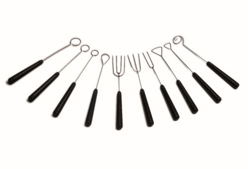 BOX OF 10 ASSORTED PRALINE FORKS NEW