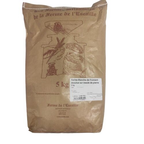 FARINE COMPLETE DE FROMENT FERME L ESCAILLE 5KG