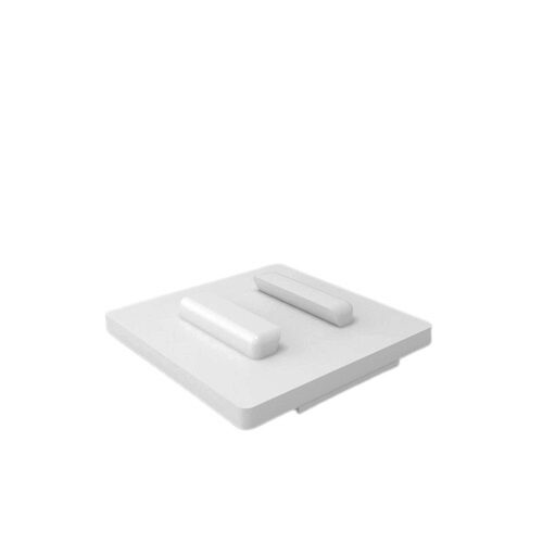 WITTE SCHUIFBARE BODEMPLATEN MET ZELFKLEVEND VOOR LEISTEEN VERPAKKING VAN 10 STUKS