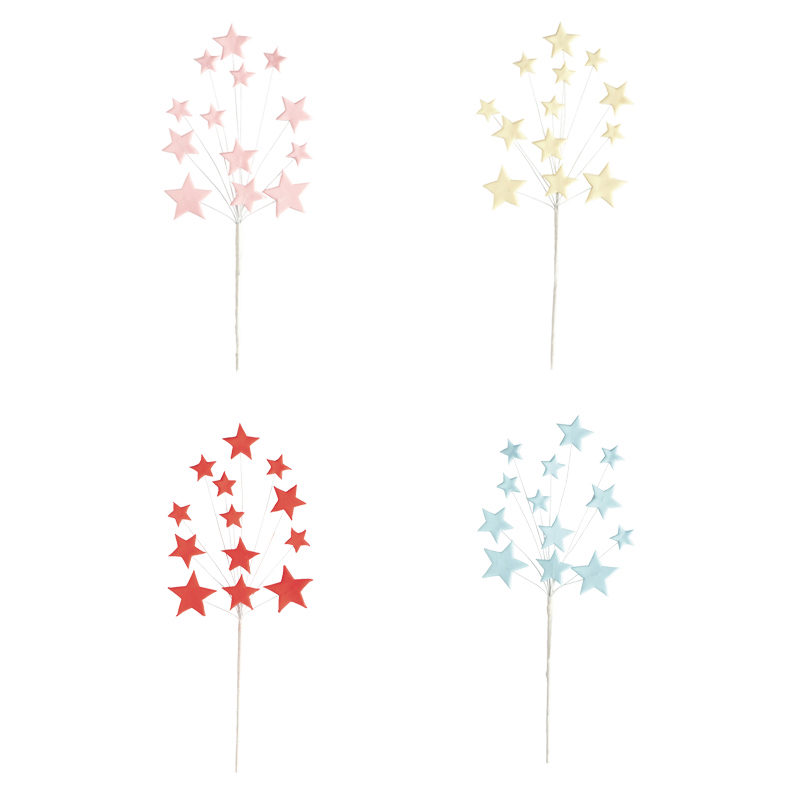 *FF*1011102 ASSORTIMENT D ETOILES  12PCES