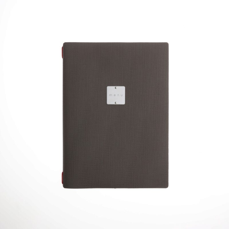 DAGSTYLE CARTE MENU A4 JUTE GREY 31.5X23CM