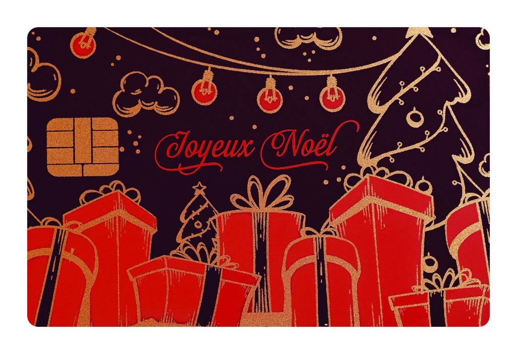 088104 PCB CREDIT CARDS CN GIFTS 8.5X5.5CM 40PCS ***S/CDE***