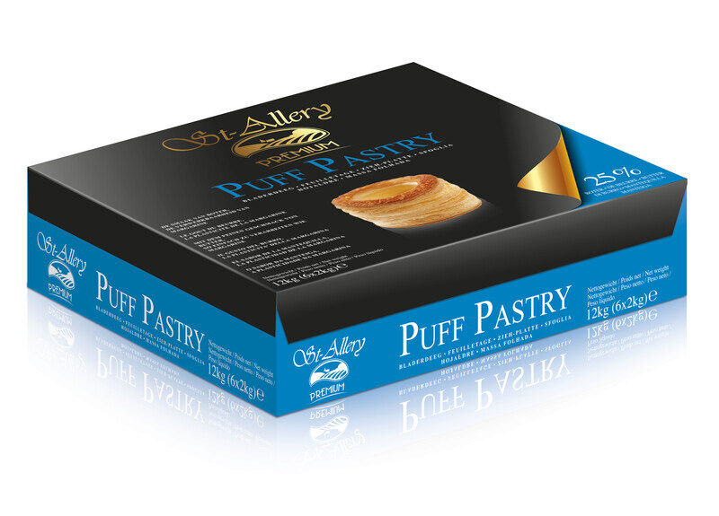 VAMIX SAINT ALLERY PUFF PASTRY MARGARINE IN SLAB 6X2KG