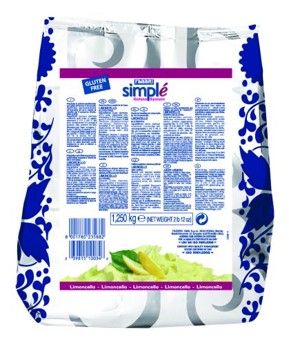 FABBRI SIMPLE BASE LIMONCELLO 1.25KG