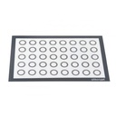 TAPIS SILIKOMART FIBERGLASS 600X400MM AVEC EMPREINTES MACARONS