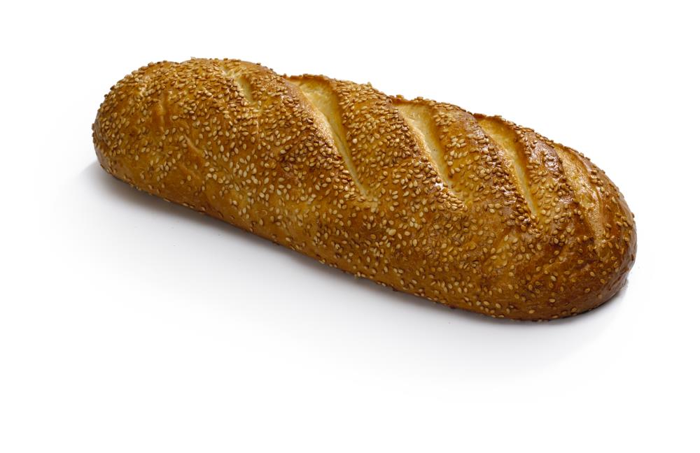 ❄️DIVERSI 391 PRE-BAKED OVAL WHITE SESAME BREAD 10 X 380GR ***BARCHON ONLY***