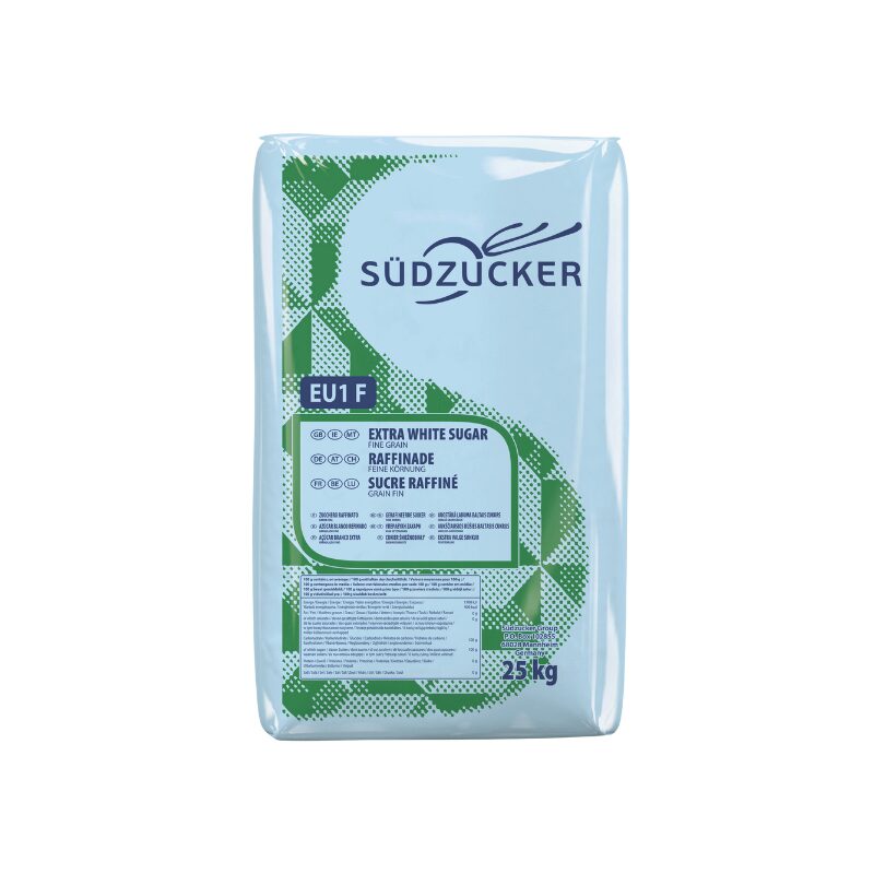 EU1 F SUIKER (EX ST GERAFFINEERDE KRISTALSUIKER) TYPE S2 25KG ZAK