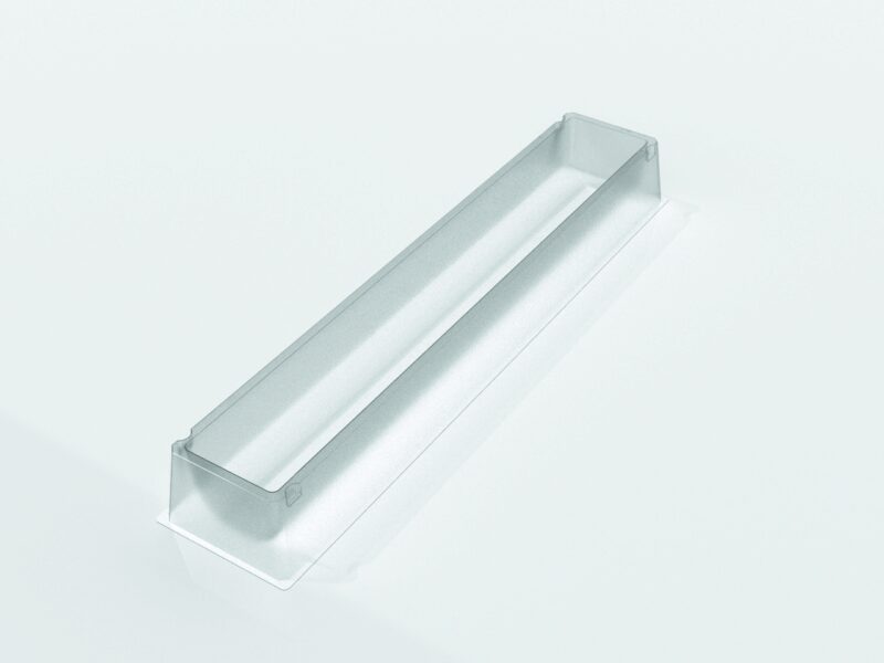  087068 PCB LOG MOLDS FLAT TOP 54X8 CM H 6.5CM 10PCS ***ON ORDER***