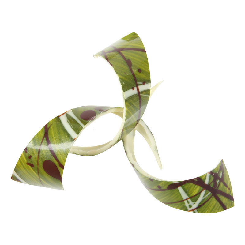 1035120 RUBAN VERT MARBRÉ 69PCES ***S/CDE***