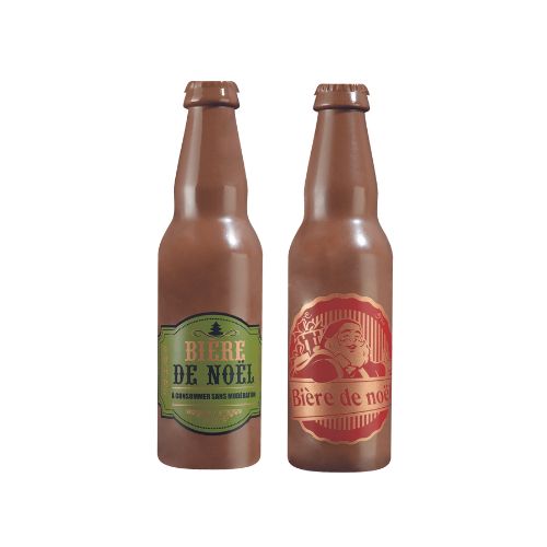 088182 PCB BEDRUKTE VELLEN KERSTBEKER VOOR FLESSEN 20 STUKS ***OP BESTELLING***