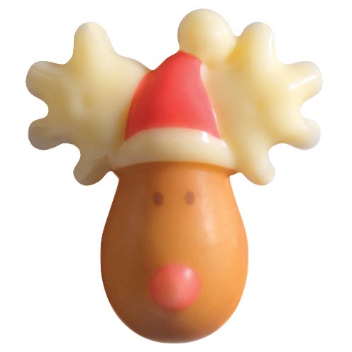 060254 PCB REINDEER HEADS CB 4X3.6 CM 108PCS ***S/CD***