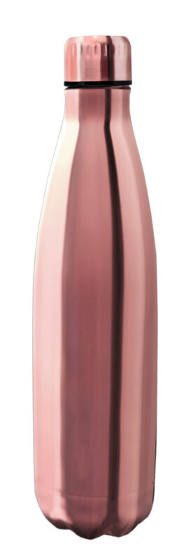 NERTHUS STAINLESS STEEL BOTTLE 750ML "ROSE GOLD" DOUBLE WALL