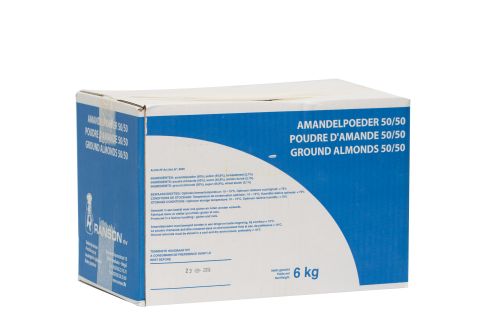 ATLAS 50% GROUND ALMONDS 6KG BLUE BOX