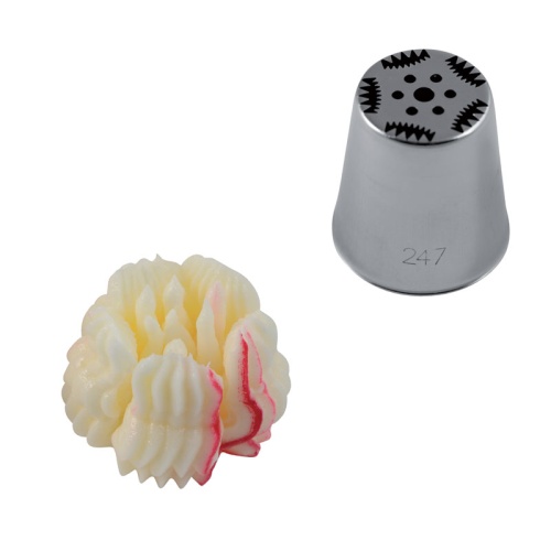 STAINLESS STEEL GLAZING NOZZLE STAR FLOWER BX0053