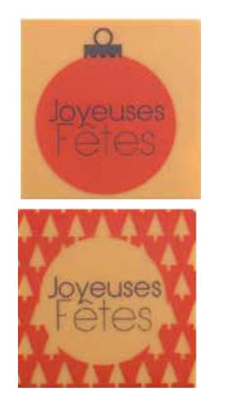 060404 SQUARE PCB CBC POP 3 DESIGNS 3.5 CM 120PCES***S/CD***