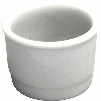 BEURRIER PORCELAINE BLANC 4.5CM