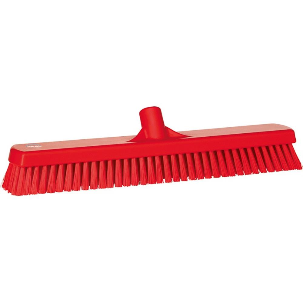 VIKAN 70624 47CM RODE DEK WASBORSTEL - STEVIGE HAREN