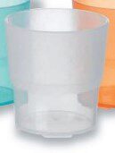 20CL TRANSPARANT POLY CUP GLAS