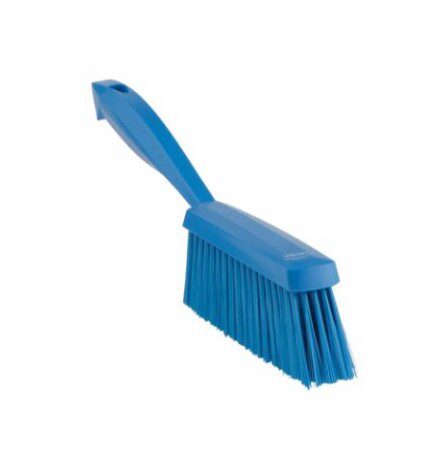 VIKAN 45873 BLUE HAND BRUSH SOFT BRISTLE 33CM
