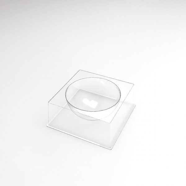 070518 PCB HALF SPHERE ENTREMET MOLDS FOR 30 PIECES Ø 14 CM D. 7 CM 30PCES ***S/CD***