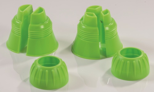 ADAPTER VOOR SPUITJES 1-2-3 UITGANG GROEN/STUK