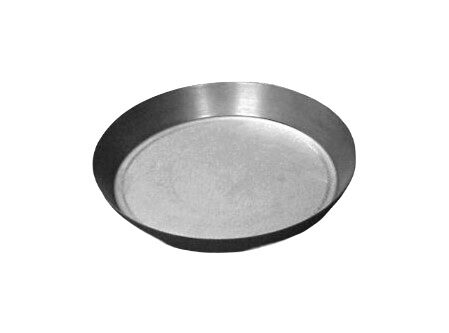 PLATINE A TARTE 29.5CM BORD UNI DROIT 30MM EN ALUMINISE DIT MODELE LIEGEOIS