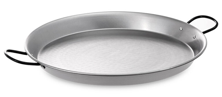STAINLESS STEEL PAELLA DISH 42CM - 10 SERVINGS