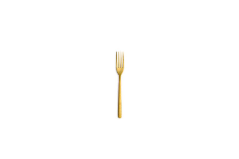 COMAS CANADA VINTAGE GOLD FOURCHETTE GATEAU 18%