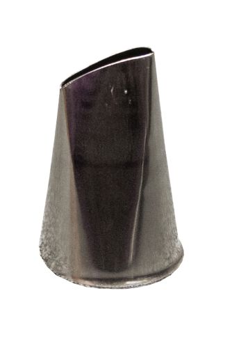 RVS PLATTE BLOEM MONDSTUK 24X6.2MM