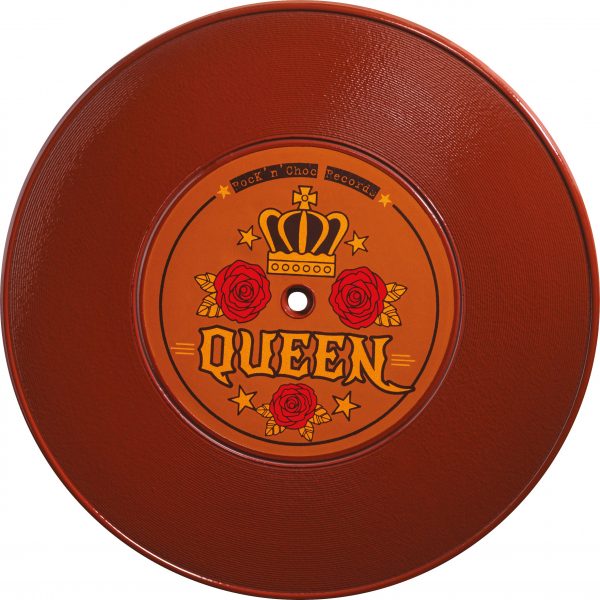 PCB Rock'n'Choc bedrukte vellen voor vinyl 6 designs 10.5 cm 24pces ***s/cd***