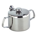 STAINLESS STEEL SUGAR BOWL WITH LID 0.2 L
