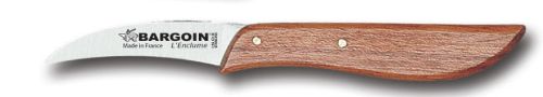 FISCHER VOGELBEKKENSCHILMESJE 6 CM EXOTISCH HOUTEN HANDVAT 267-6