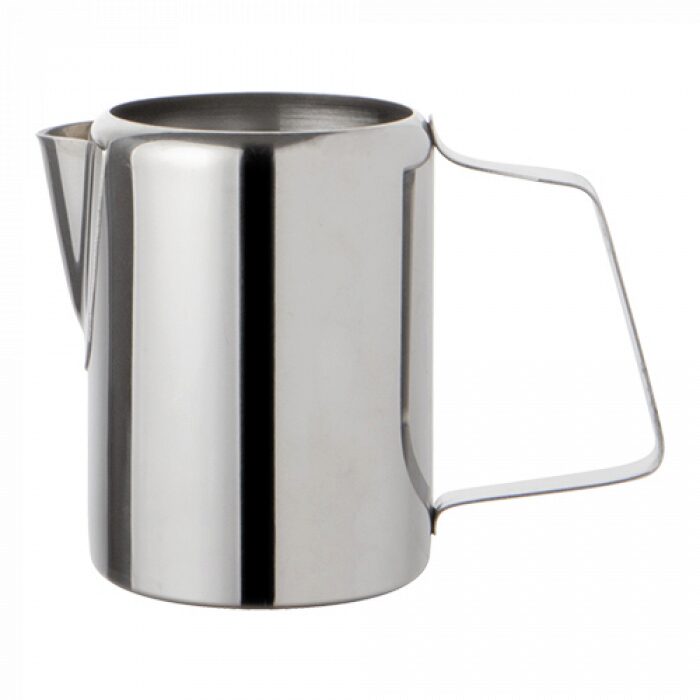 50CL MELK- EN ROOMKAN DIAM8XH10CM 18/8 ROESTVRIJ STAAL