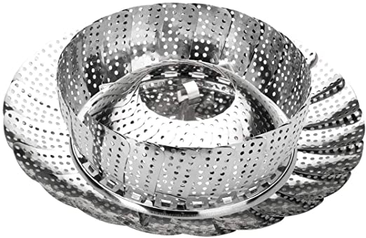 LACOR STAINLESS STEEL STEAM BASKET 28 CM