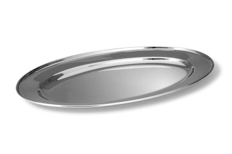 COMAS OVAL STAINLESS STEEL TRAY 30X21CM