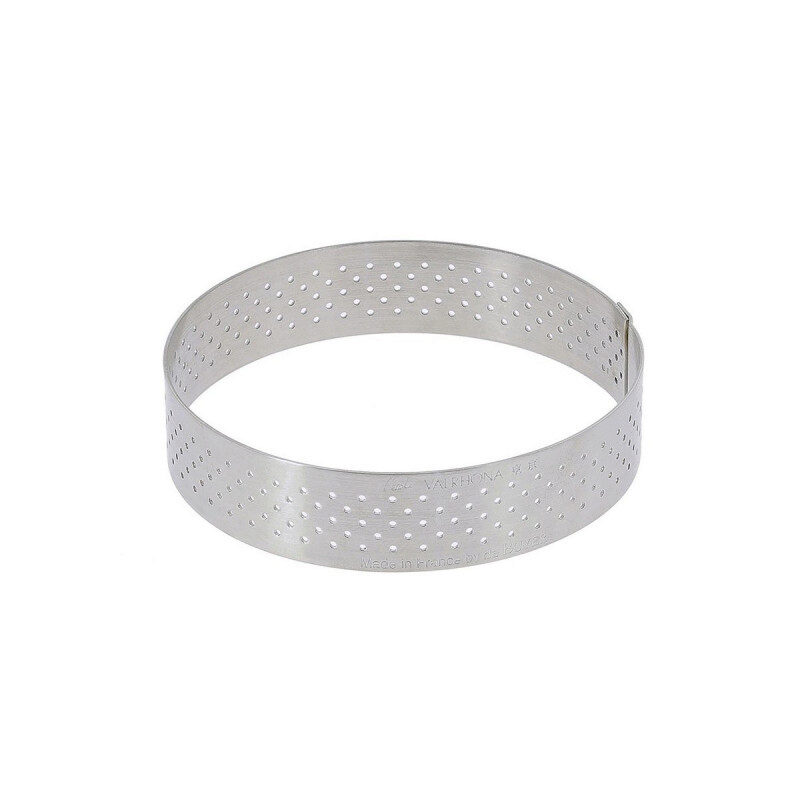 DE BUYER GEPERFOREERDE INOX CIRKEL 20,5 X H3,5CM