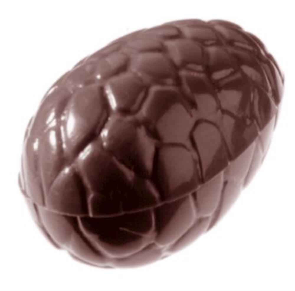 KROKO EGG CHOCOLATE MOLD 35 MM CW1266 3X8 -- 6GR