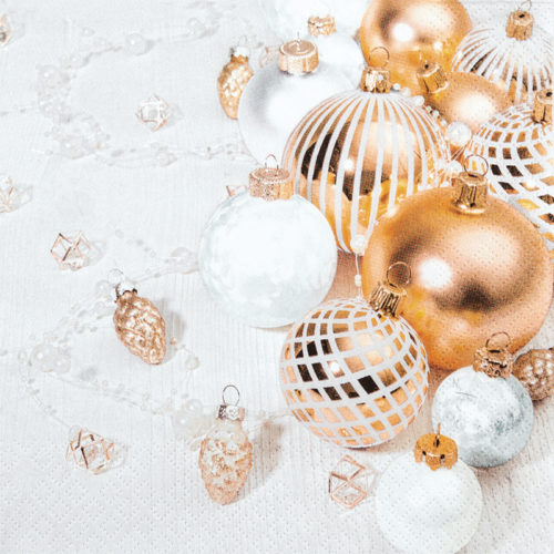 HOME FASHION NAPKIN 33X33CM GOLDEN GLORY PACK OF 20PCS