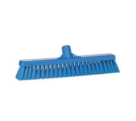 VIKAN 31793 BLUE FLOOR BRUSH SOFT BRISTLE 41CM