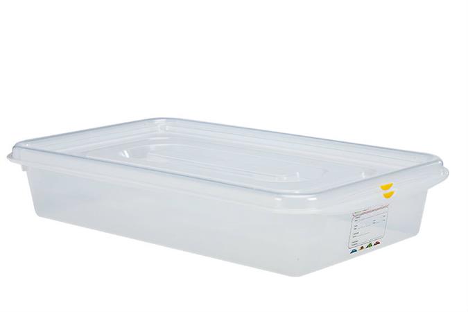 GASTRONOX DOOS 1/1-100MM 13L DEKSEL EN CLIPS