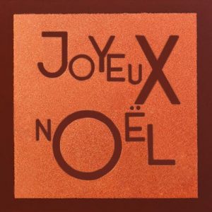 060468 PCB CARRÉS CN JOYEUX NOËL 3,5 CM 240PCES