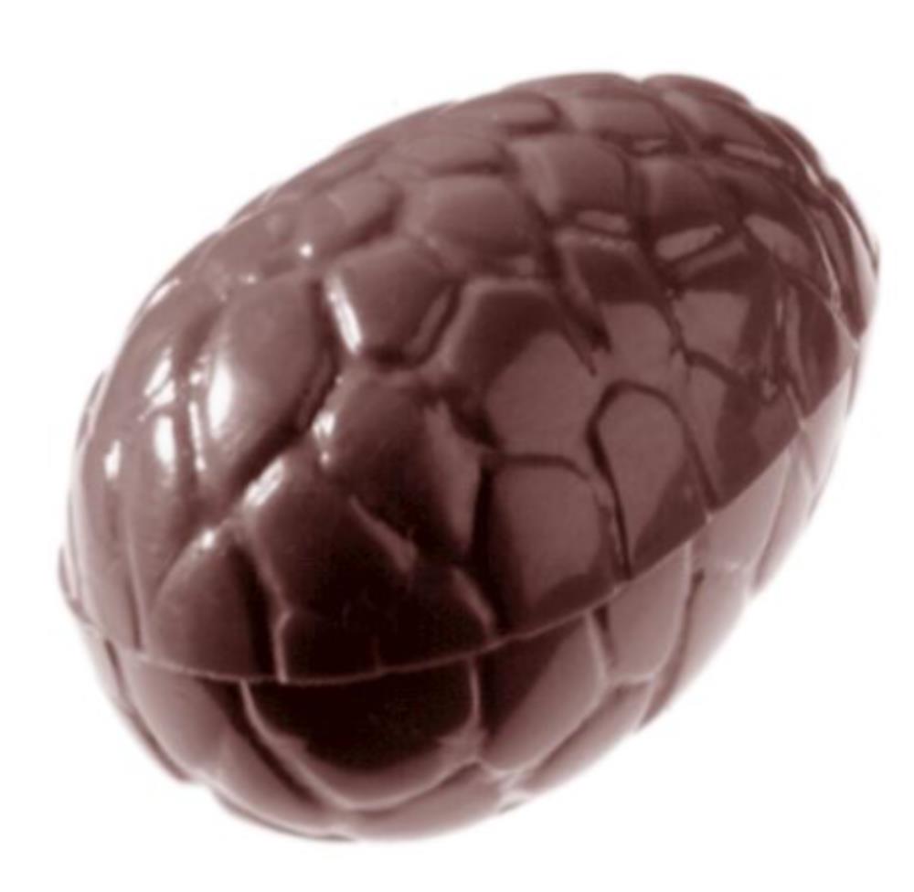 KROKO EGG CHOCOLATE MOLD 29 MM CW10505X7 -- 4GR