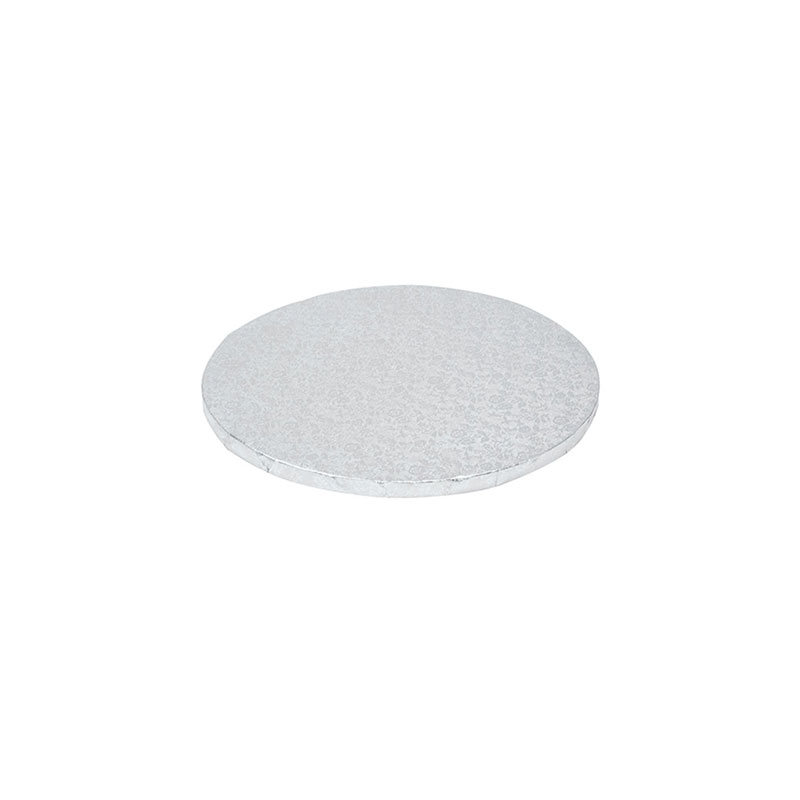 RONDE ZILVEREN DIENBLAD 25CM =STUK