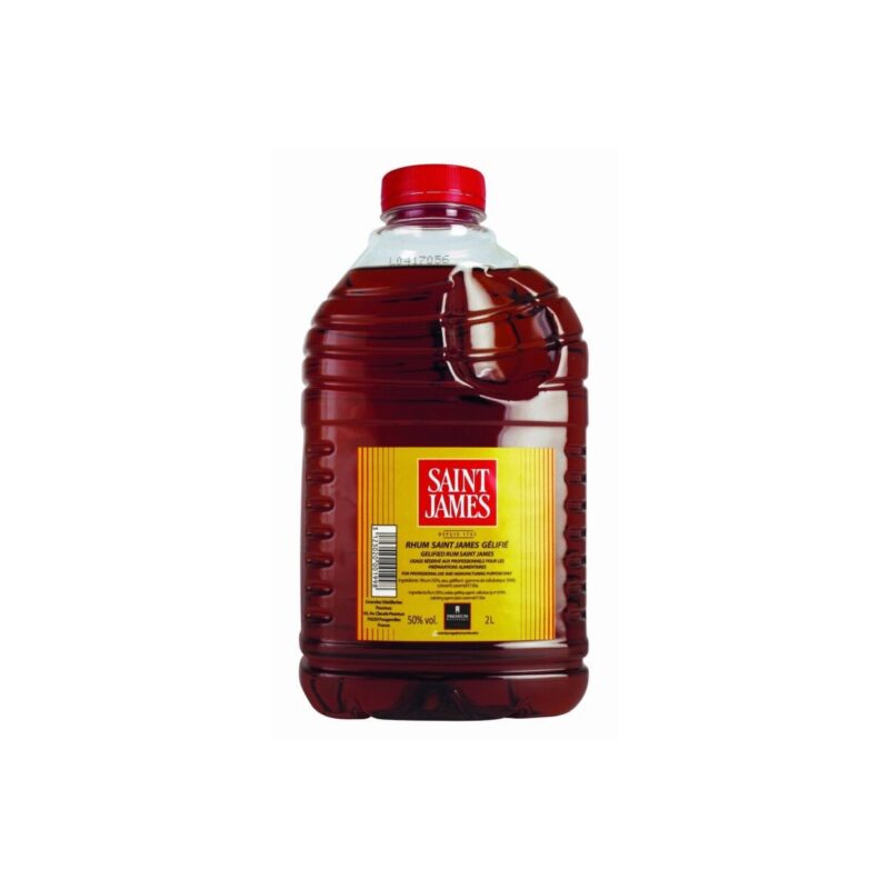 RUM SAINT JAMES 50% GEL 6 X 2 LITER = FLESJE